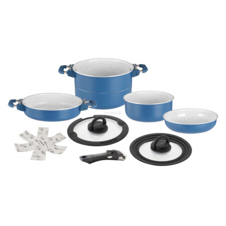 Set Di Pentole Carezza Magnet 7Pz Ø 20/22/24 Cm Pentole Solandata 2