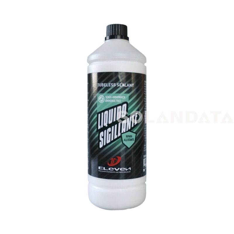 Liquido Sigillante Eleven Bottiglia Da 1Lt Ammonia Free Manutenzione Bici Solandata