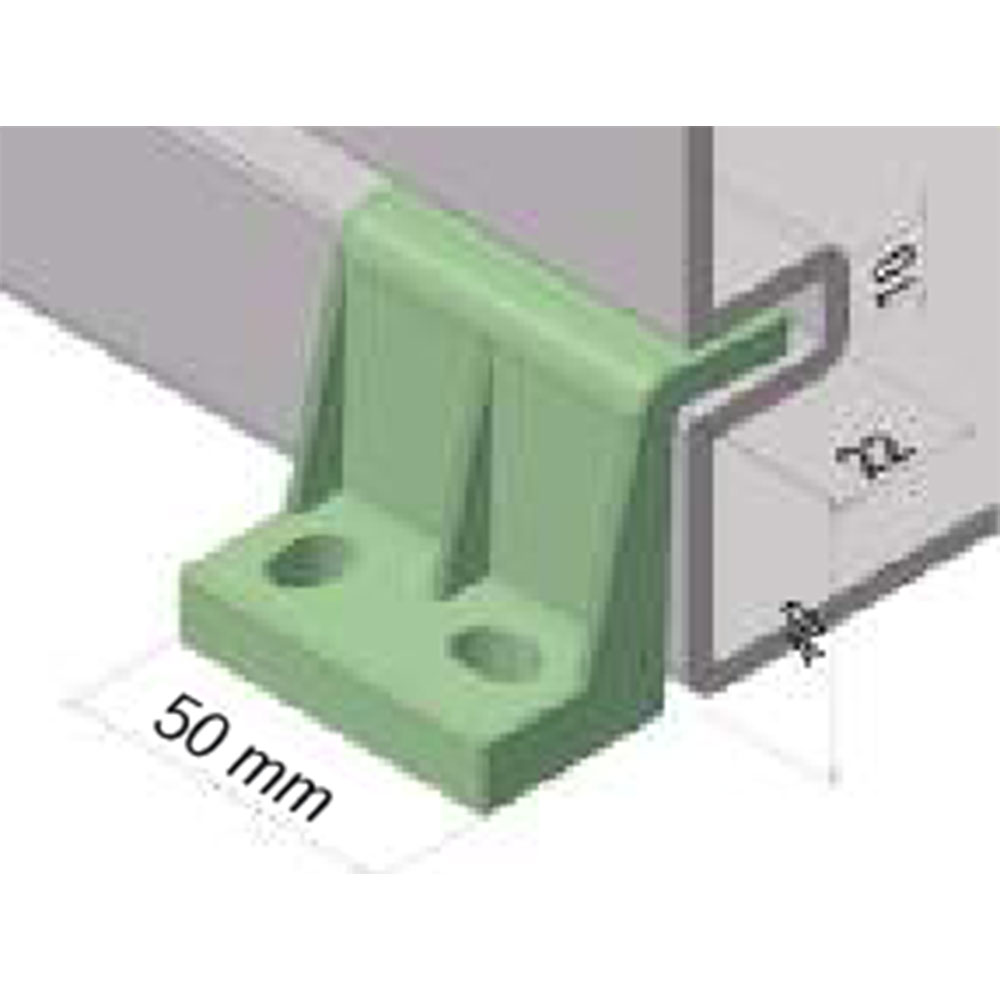 Staffa Di Fissaggio Fix System Tank Vecamplast (4 Pz) Accessori Serbatoi Acqua Solandata