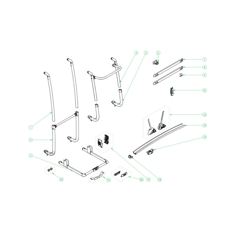Ricambi Portabici Excellent – Long/Short Version Accessori E Ricambi Portabici Solandata